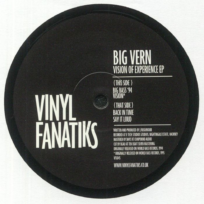 Big Vern Vision Of Experience EP