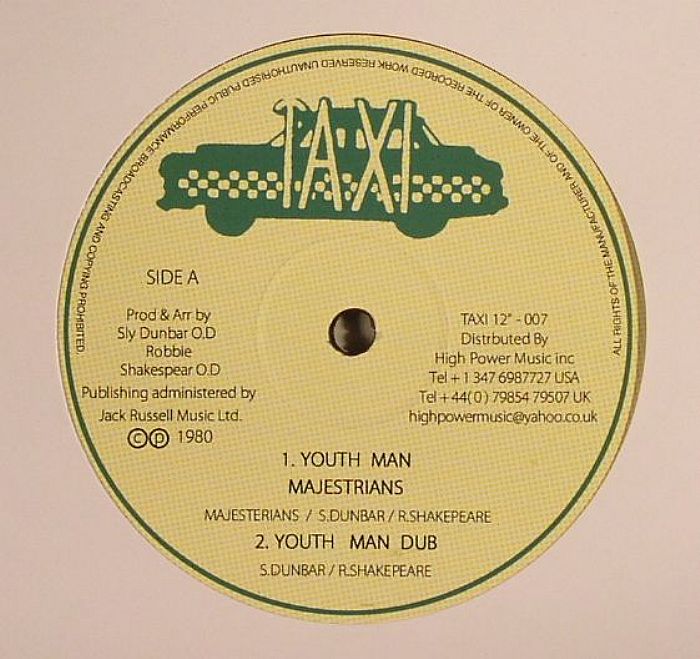 Majestrians | Psalms | Sly and Robbie Youth Man (reissue)