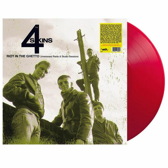 The 4 Skins – Riot In The Ghetto: Unreleased Radio and Studio Sessions vinyl cover