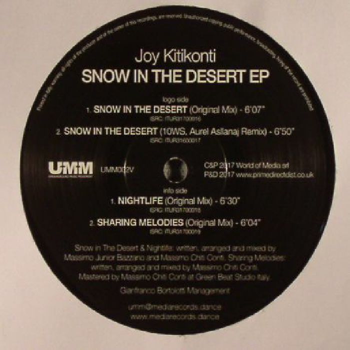 Joy Kitikonti Snow In The Desert EP