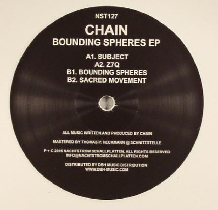 Chain Bounding Spheres EP