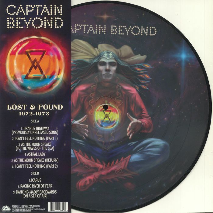 Captain Beyond – Lost and Found 1972 1973 vinyl cover
