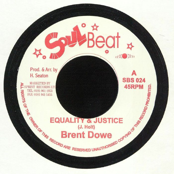 Brent Dowe Equality and Justice