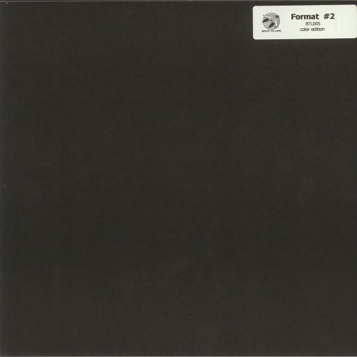 Format –  2 vinyl cover