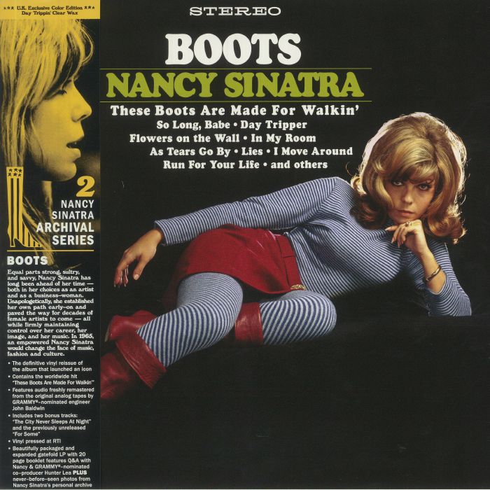 Nancy Sinatra – Boots vinyl cover