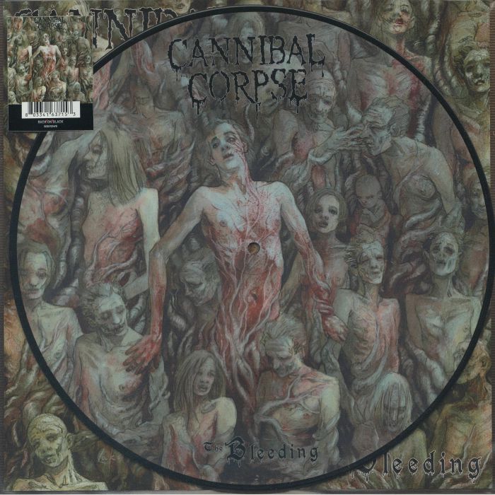 Cannibal Corpse – The Bleeding vinyl cover