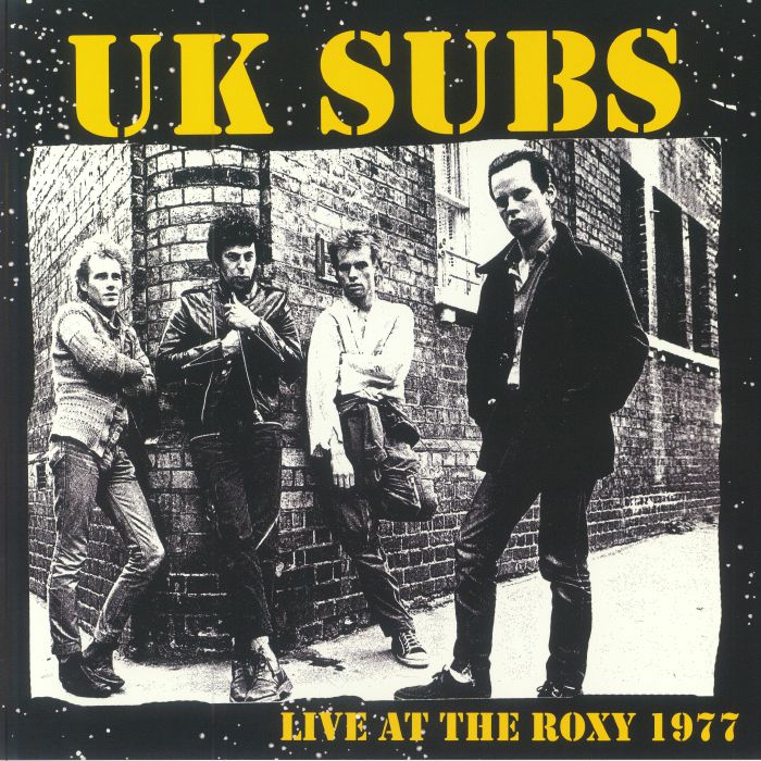 Uk Subs Live At The Roxy 1977 (Record Store Day RSD 2024)