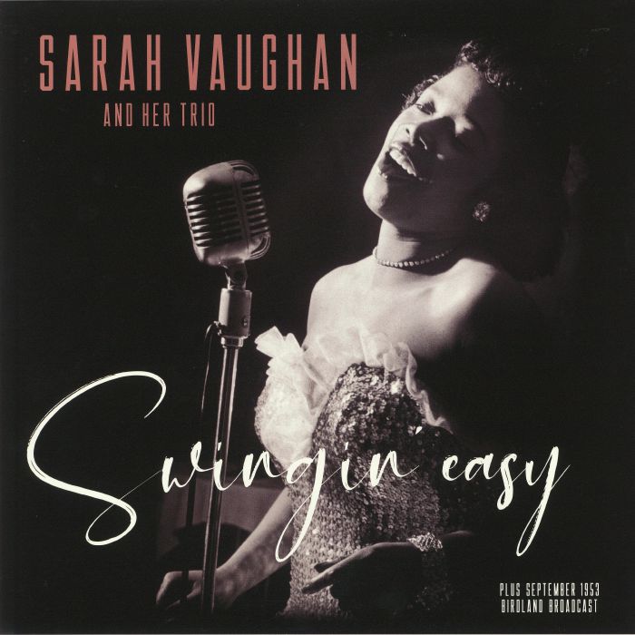 Sarah Vaughan and Her Trio – Swingin Easy vinyl cover