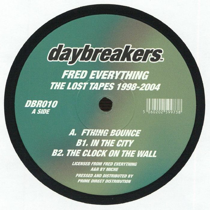 Fred Everything – The Lost Tapes 1998-2004 vinyl cover