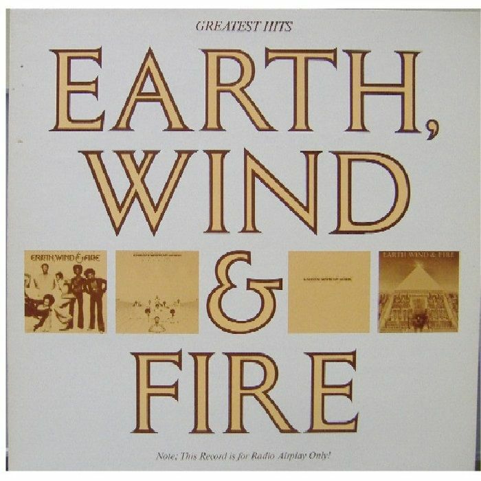 Earth Wind and Fire – Greatest Hits vinyl cover