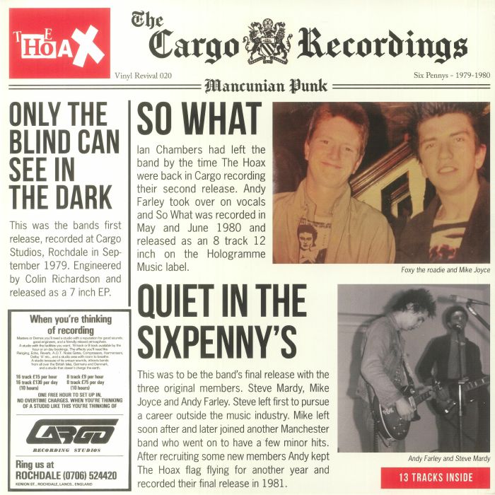 The Hoax The Cargo Recordings (Record Store Day RSD 2023)