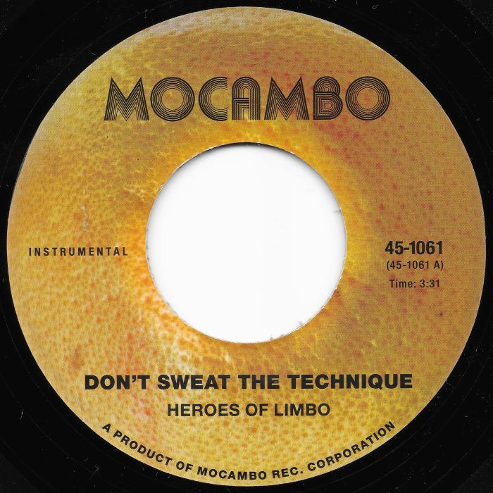 Heroes Of Limbo – Dont Sweat The Technique (instrumentals) vinyl cover