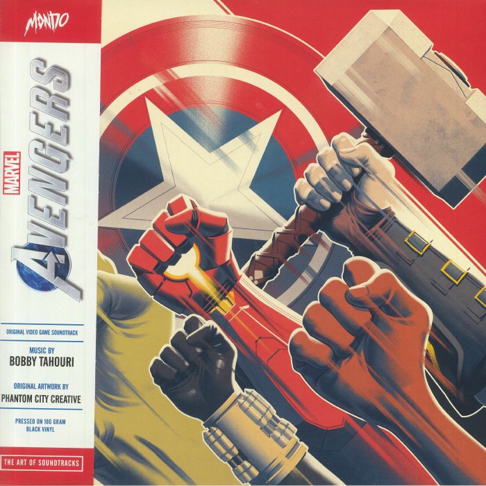Bobby Tahouri – Marvels Avengers (Soundtrack) vinyl cover