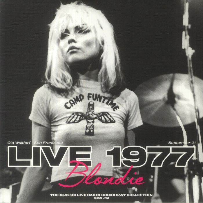 Blondie – Old Waldorf Live 1977 vinyl cover