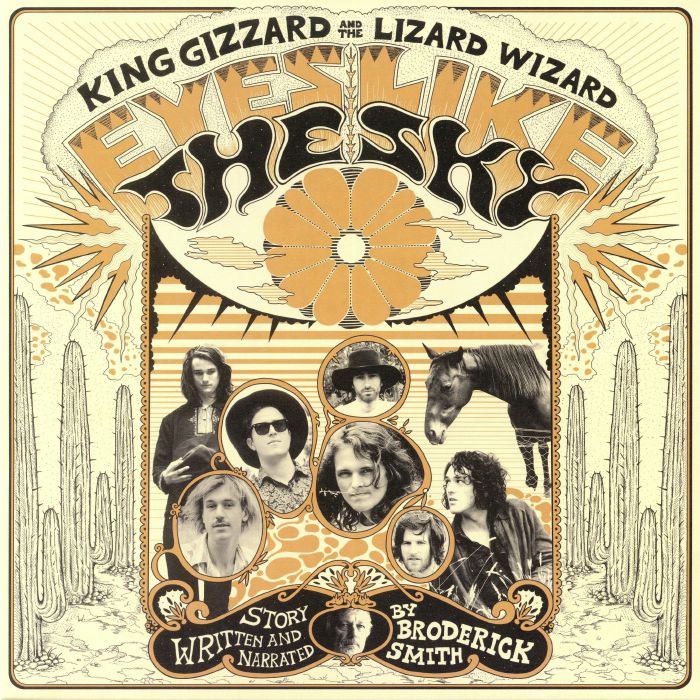 King Gizzard and The Lizard Wizard – Eyes Like The Sky vinyl cover