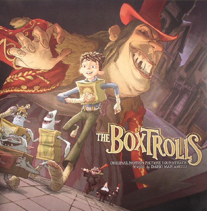 Dario Marianelli – The Boxtrolls (Soundtrack) vinyl cover