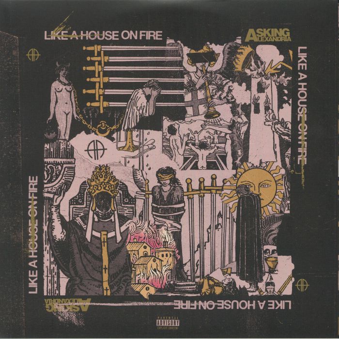 Asking Alexandria – Like A House On Fire vinyl cover