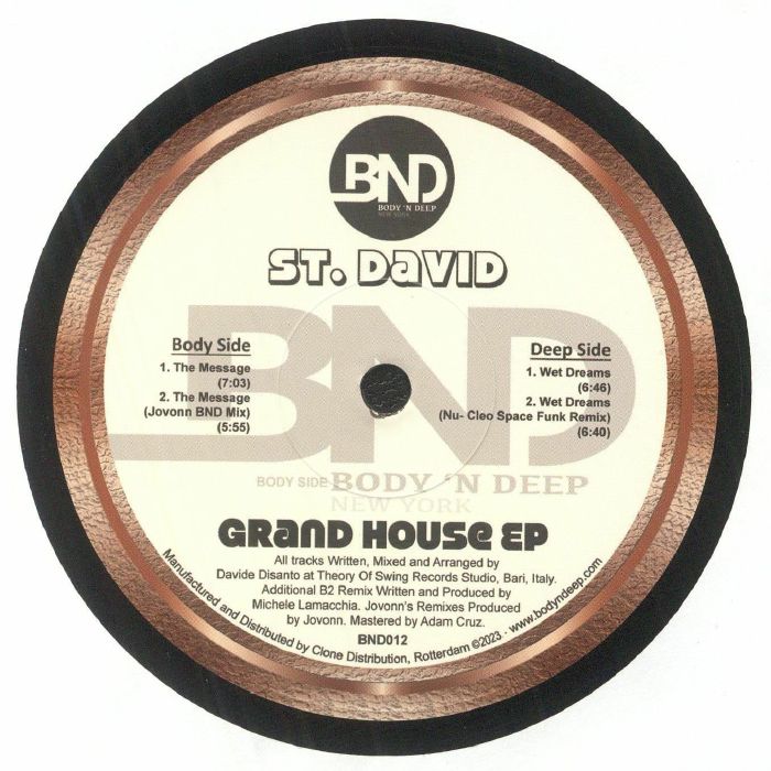 St David Grand House EP