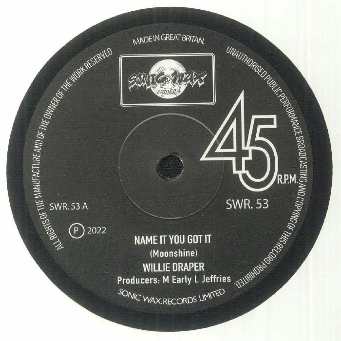 Willie Draper Vinyl
