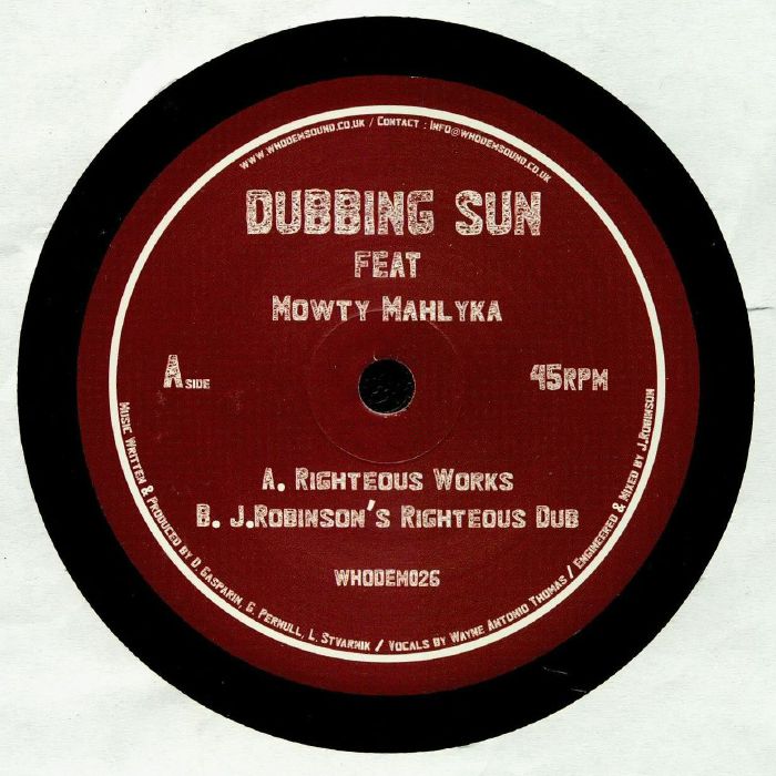 Dubbing Sun | Mowty Mahlyka Righteous Works