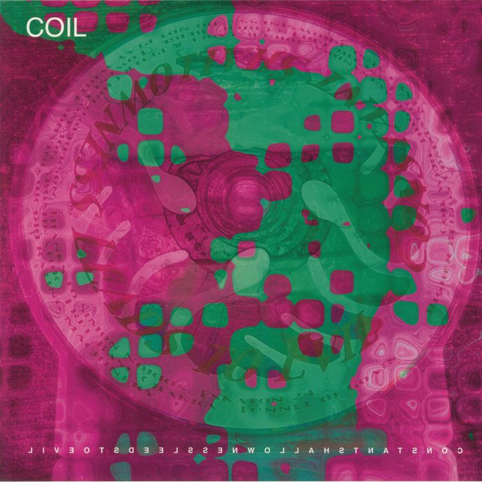 Coil – Constant Shallowness Leads To Evil vinyl cover