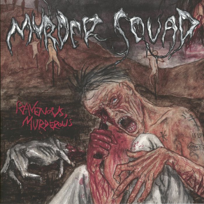 Murder Squad – Ravenous Murderous vinyl cover