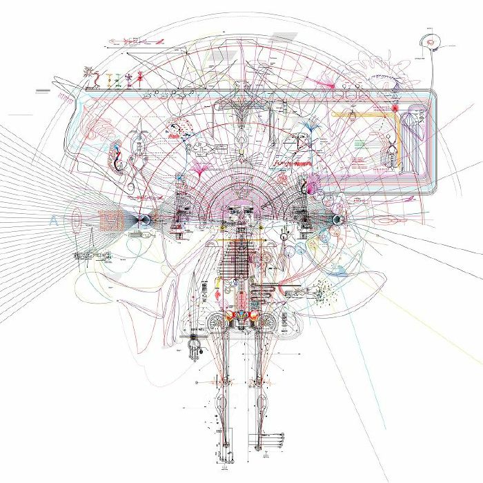 Max Cooper – On Being vinyl cover