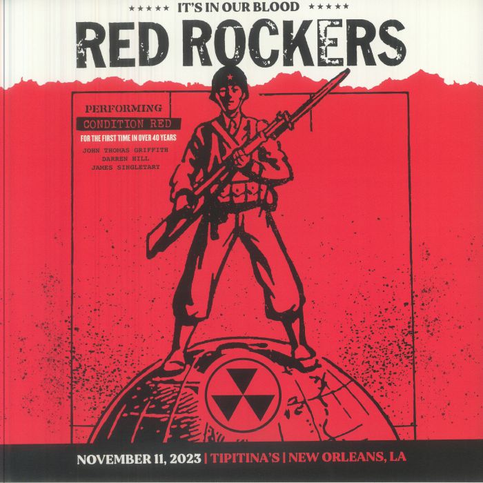 Red Rockers – It's In Our Blood vinyl cover