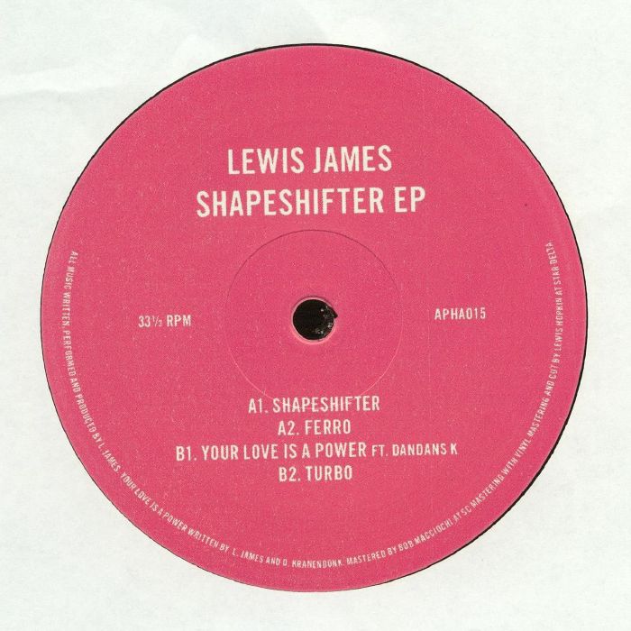 Lewis James Shapeshifter EP
