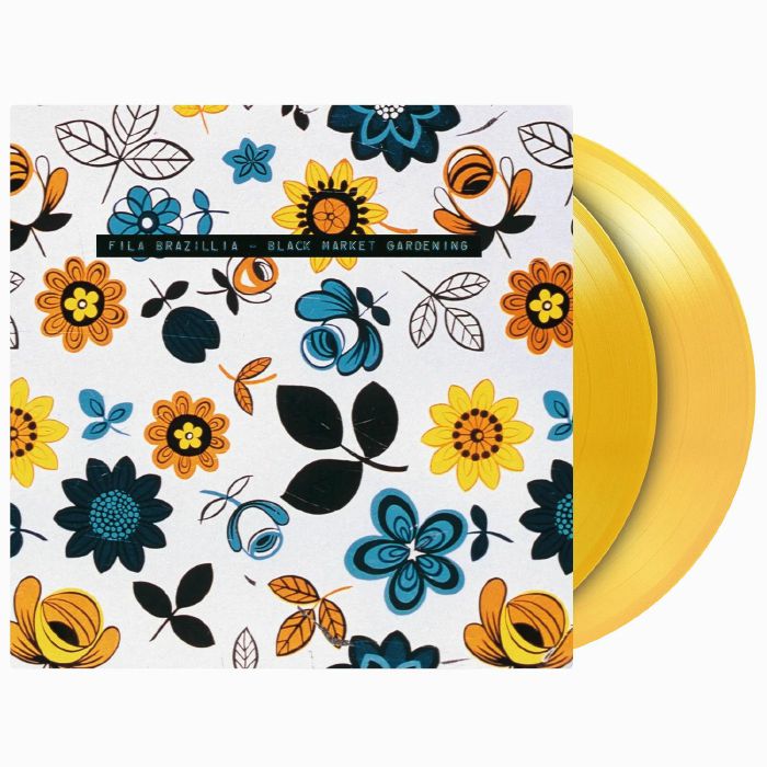 Fila Brazillia – Black Market Gardening (30th Anniversary Edition) vinyl cover