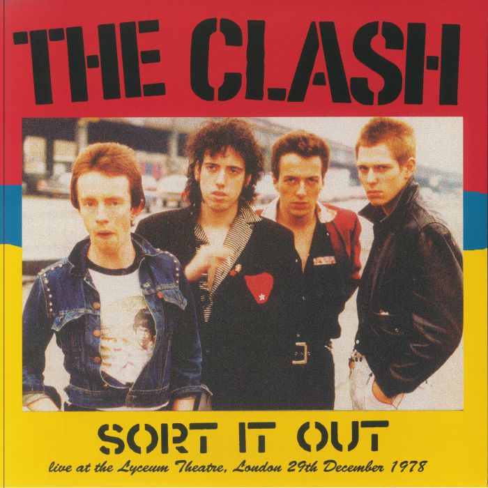 The Clash – Sort It Out: Live At The Lyceum Theatre London 29th December 1978 vinyl cover