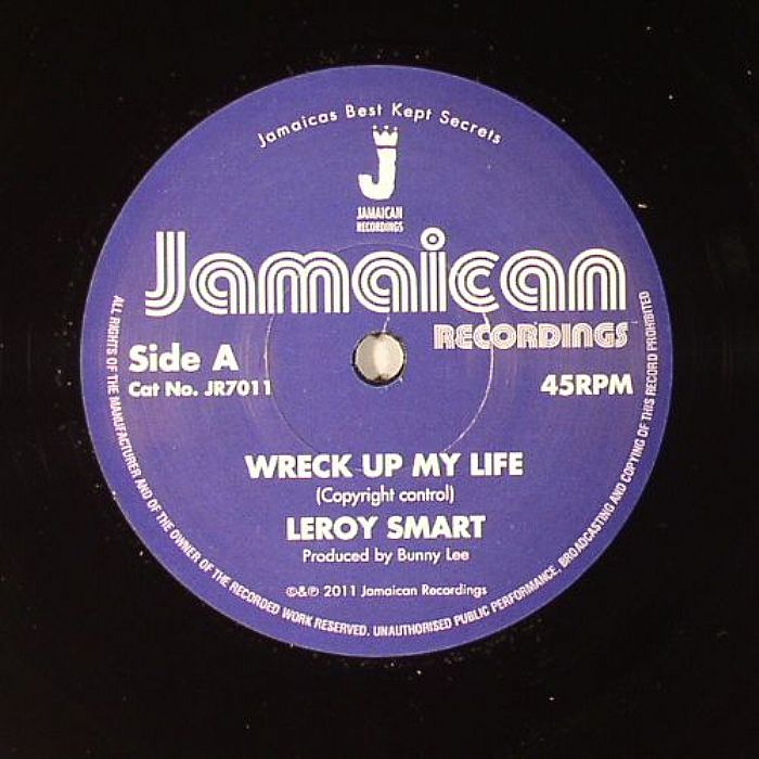 Leroy Smart – Wreck Up My Life vinyl cover