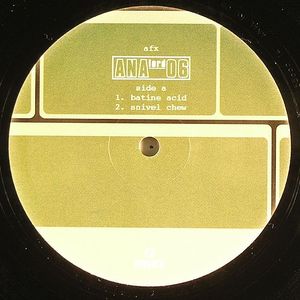 Buy Afx | Aphex Twin - Analord 06 Vinyl | Sound Shelter