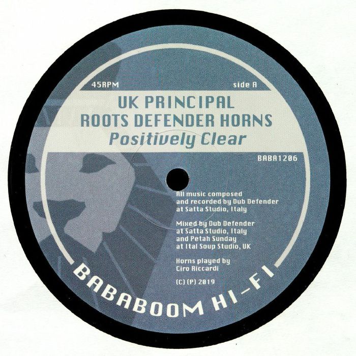 Uk Principal | Roots Defenders Horns | Prince Malachi | Dub Defender Positively Clear
