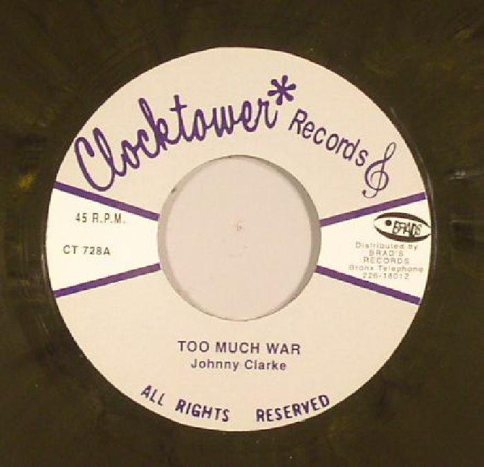 Johnny Clarke | The Agrovators Too Much War