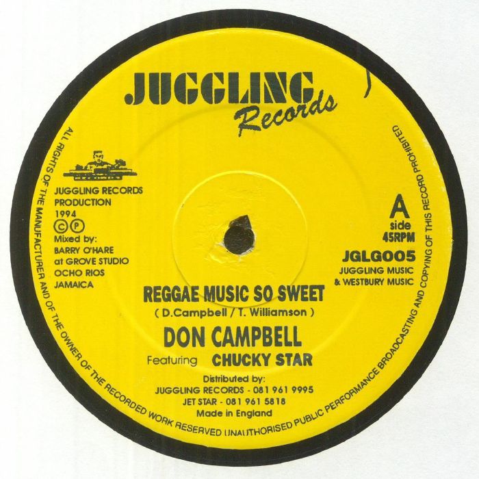 Don Campbell | Chucky Star Reggae Music So Sweet