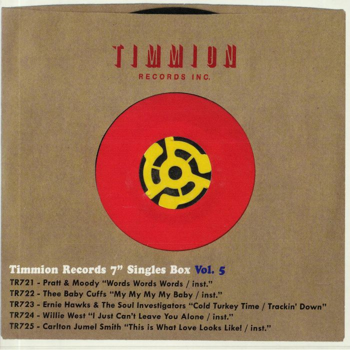 Various Artists Timmion Records 7 Singles Box Vol 5