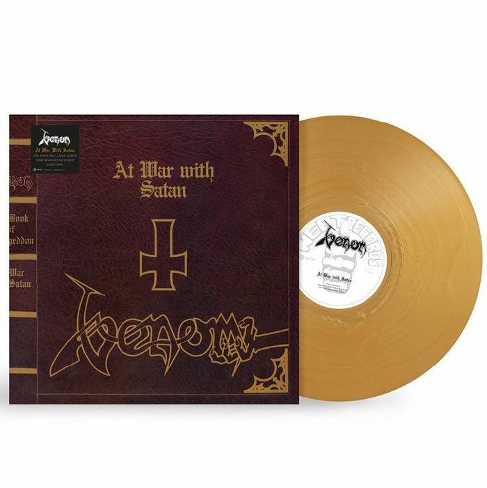 Venom – At War With Satan vinyl cover