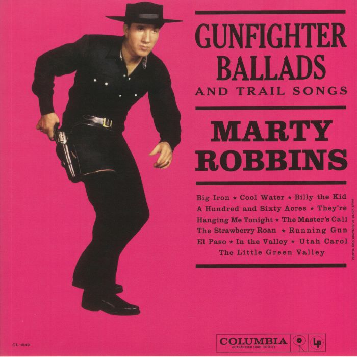 Marty Robbins – Gunfighter Ballads and Trail Songs vinyl cover