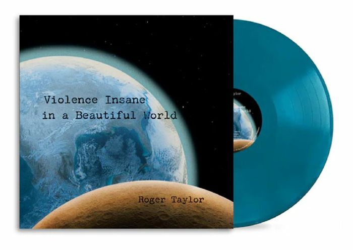 Roger Taylor – Violence Insane In A Beautiful World vinyl cover