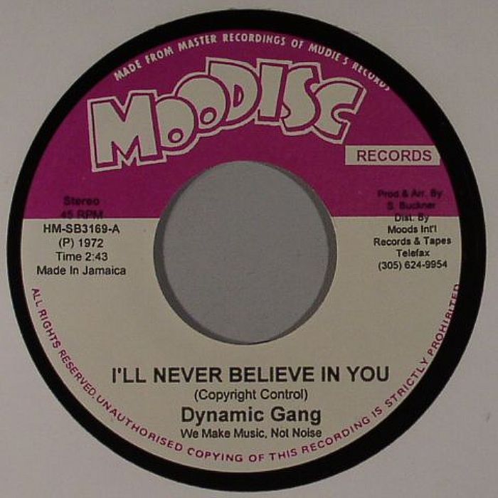 Dynamic Gang | L Willis I'll Never Believe In You