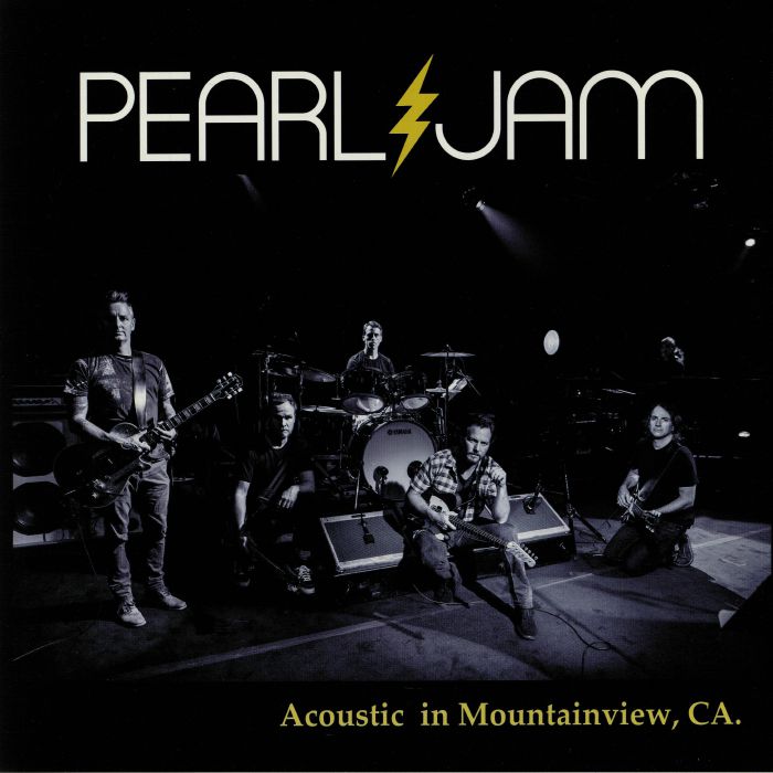 Pearl Jam – Acoustic In Mountainview CA vinyl cover