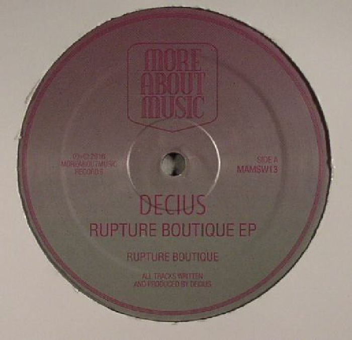 Decius Rupture Boutique EP