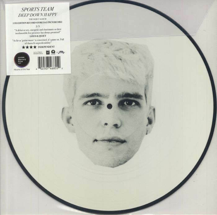 Sports Team – Deep Down Happy (Record Store Day 2020) vinyl cover