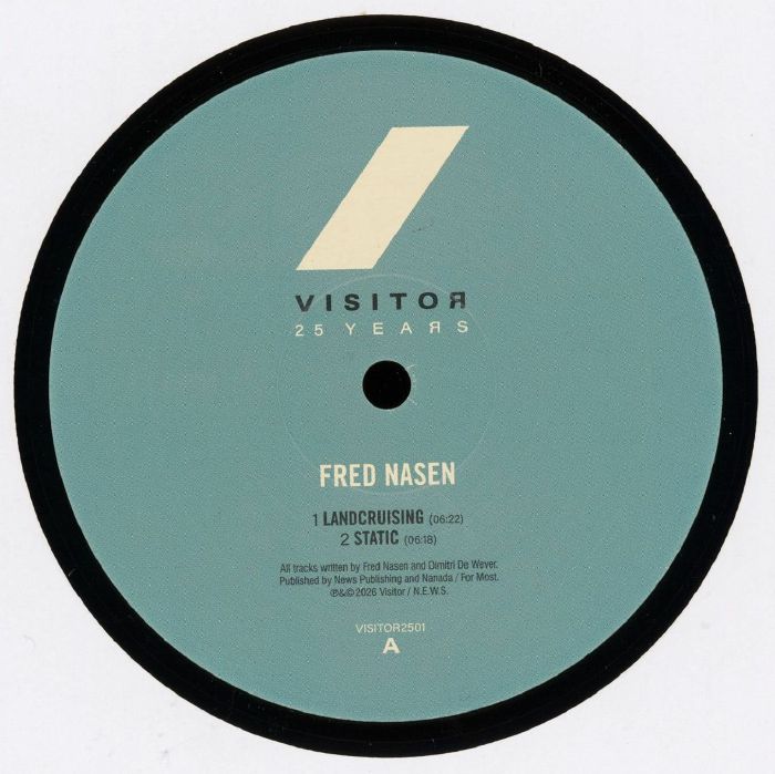 Fred Nasen – 25 Years Visitor Part 1 vinyl cover