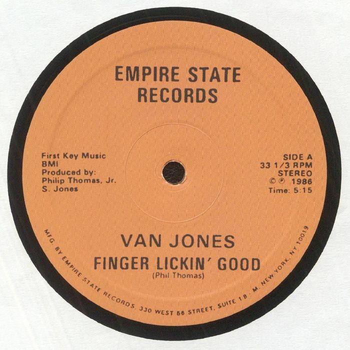 Van Jones – Finger Lickin Good vinyl cover