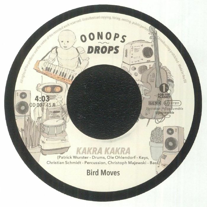 Bird Moves – Kakra Kakra vinyl cover