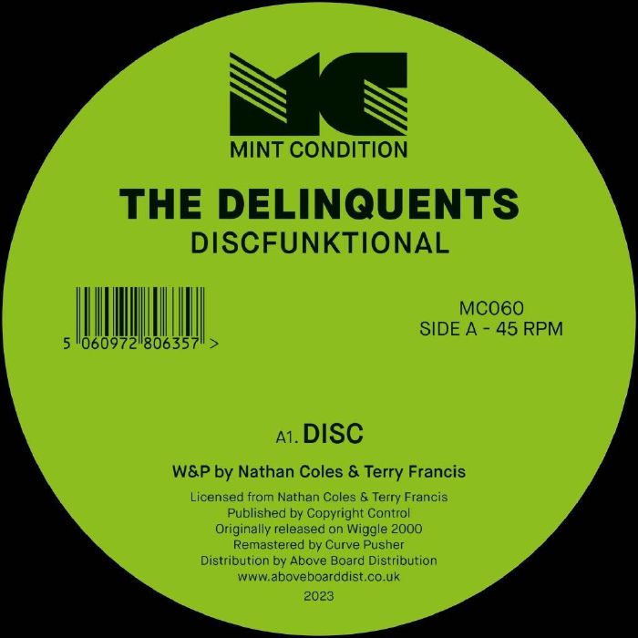 The Delinquents Discfunktional