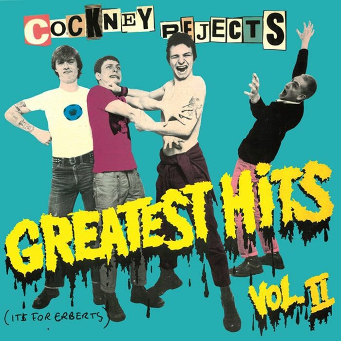 Cockney Rejects – Greatest Hits Vol 2 vinyl cover