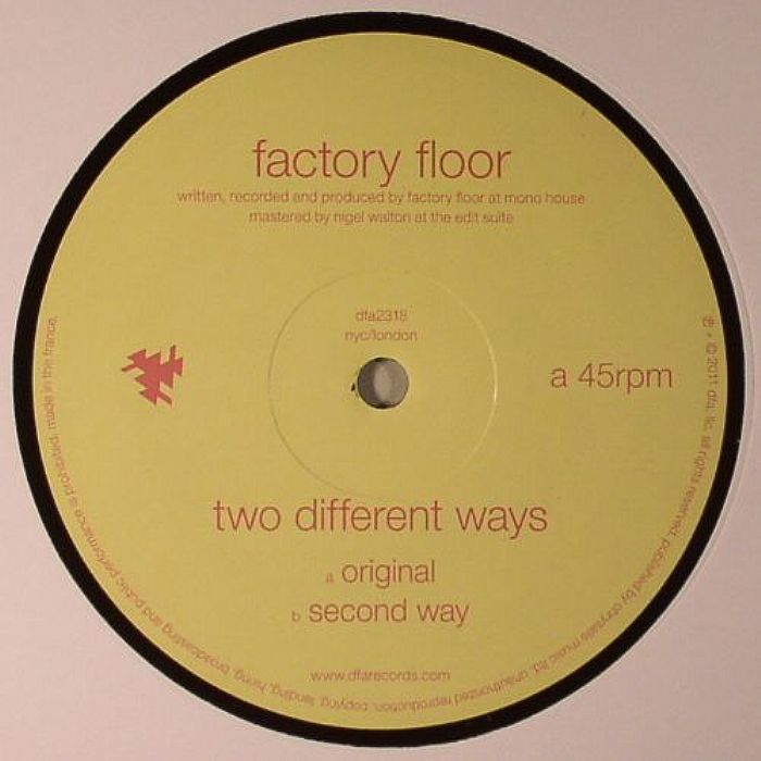 Factory Floor – Two Different Ways vinyl cover